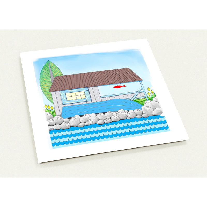 Note Cards for any occasion - Fish Hut (Europe)