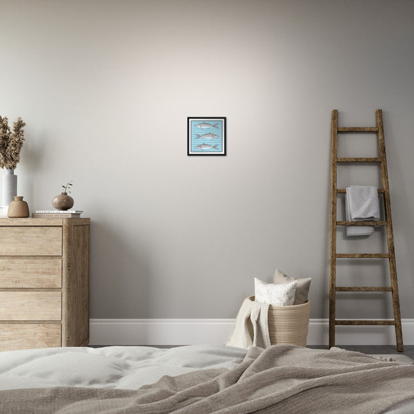 Fish -  Wooden Framed Poster