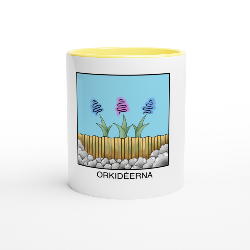 Coffee Mug-Orkidéerna