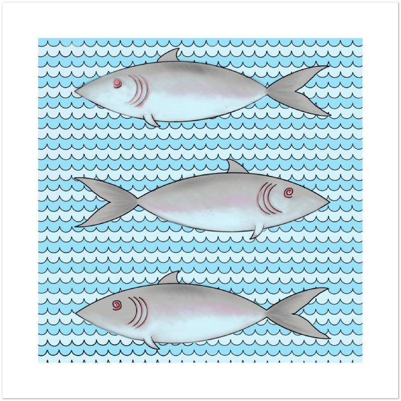 Note Cards for any occasion - Fish (US & CA)