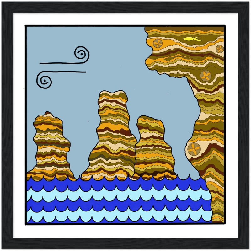 Raukar - Wooden Framed Poster